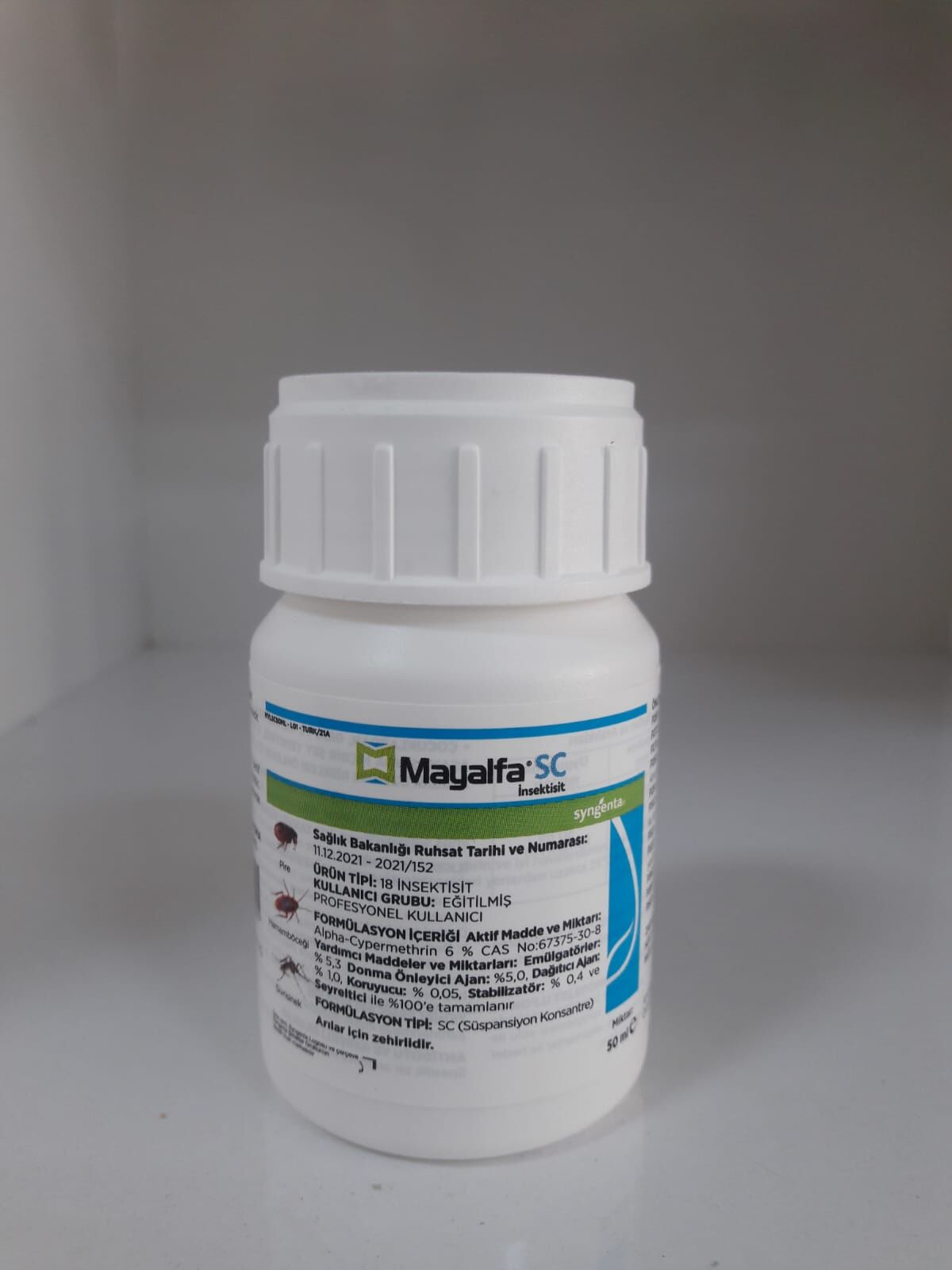 Mayalfa SC Kokusuz Haşere Öldürücü  | 50 ml